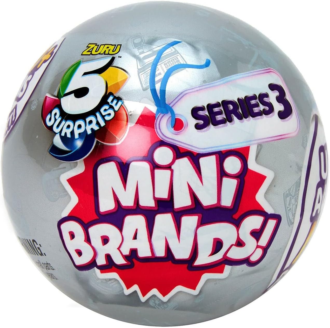 5 Surprise Mini Brands - Real Miniature Collectible Toy Capsule | Single Pack for Fun Surprises