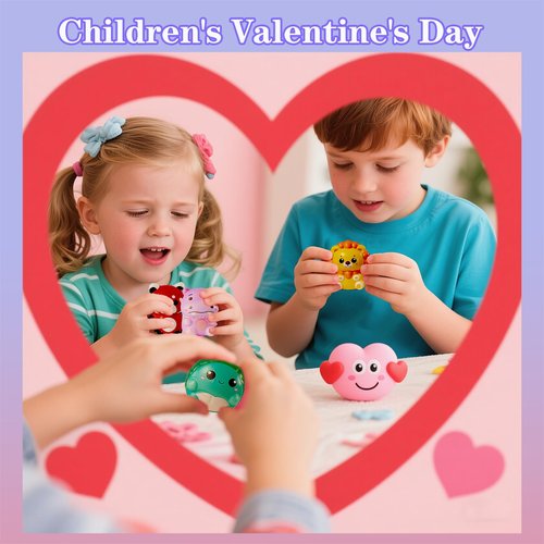 24 PCS Squishies Party Favors for Kids – Easter Egg Fillers for Kids Easter Gifts for Kids Classroom School Pinata Stuffers Classroom Treasure Box Prizes