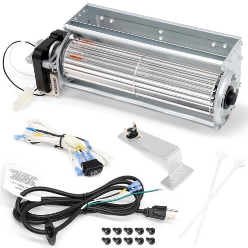 Aibabcue GFB100 Fireplace Blower Fans Kit For Pleasant Hearth Ventless Gas Fireplace VFF-PH20D, VFF-PH20DB, VFF-PH20D-C, VFF-PH32DR, VFF-PH26D Vent-Free Blower Fireplace Fan Replacement