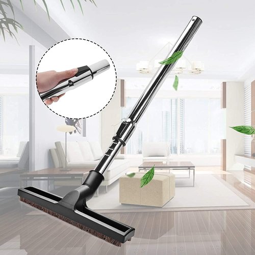 Eagles Hardwood Floor Brush with 1-1/4" Extension Wands Remplacement for Most Vacuum Cleaner Accepting 1-1/4" Attachment-100cm/39inch