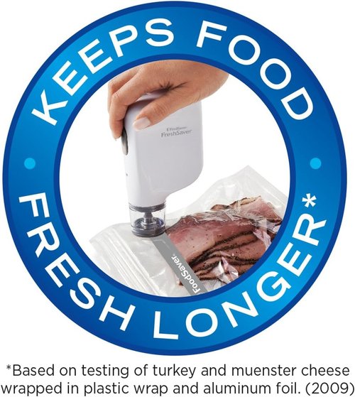 FoodSaver Vacuum Zipper Bags - 1-Gallon Size for Freshness and Convenience