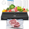 Vacuum Sealer Machine - 85Kpa Food Vacuum Sealer with Built-In Cutter & Storage Bags | Complete Starter Kit