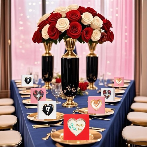 JCXGRVC 102PCS 4"x4"x2" Heart-Shaped Window Bakery Boxes in Red White, Pink, Perfect for Strawberries, Cookie, Mini Bundt Cakes, Chocolate Truffles & Small Desserts-Wedding and Party Favors