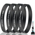 Vacuum Belts Replacement for Bissell PowerForce Compact Lightweight Upright Vacuum Cleaner Belts Compatible Models:3508,2112,21129,2690,1520,23T7, Replace Part 1604895,4 Pack