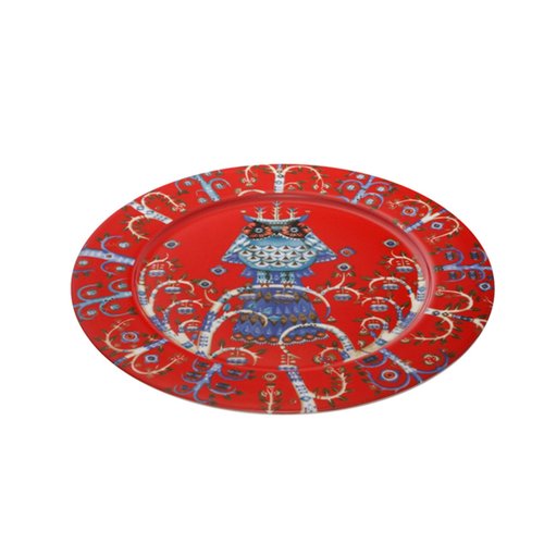 iittala Taika Plate, Red, 10.6 inches (27 cm)