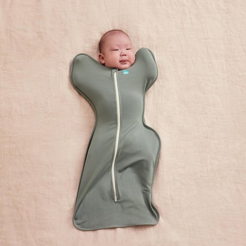 Love To Dream Swaddle UP - Baby Sleep Sack for Self-Soothing | 1.0 TOG, 8-13 lbs, Deep Olive