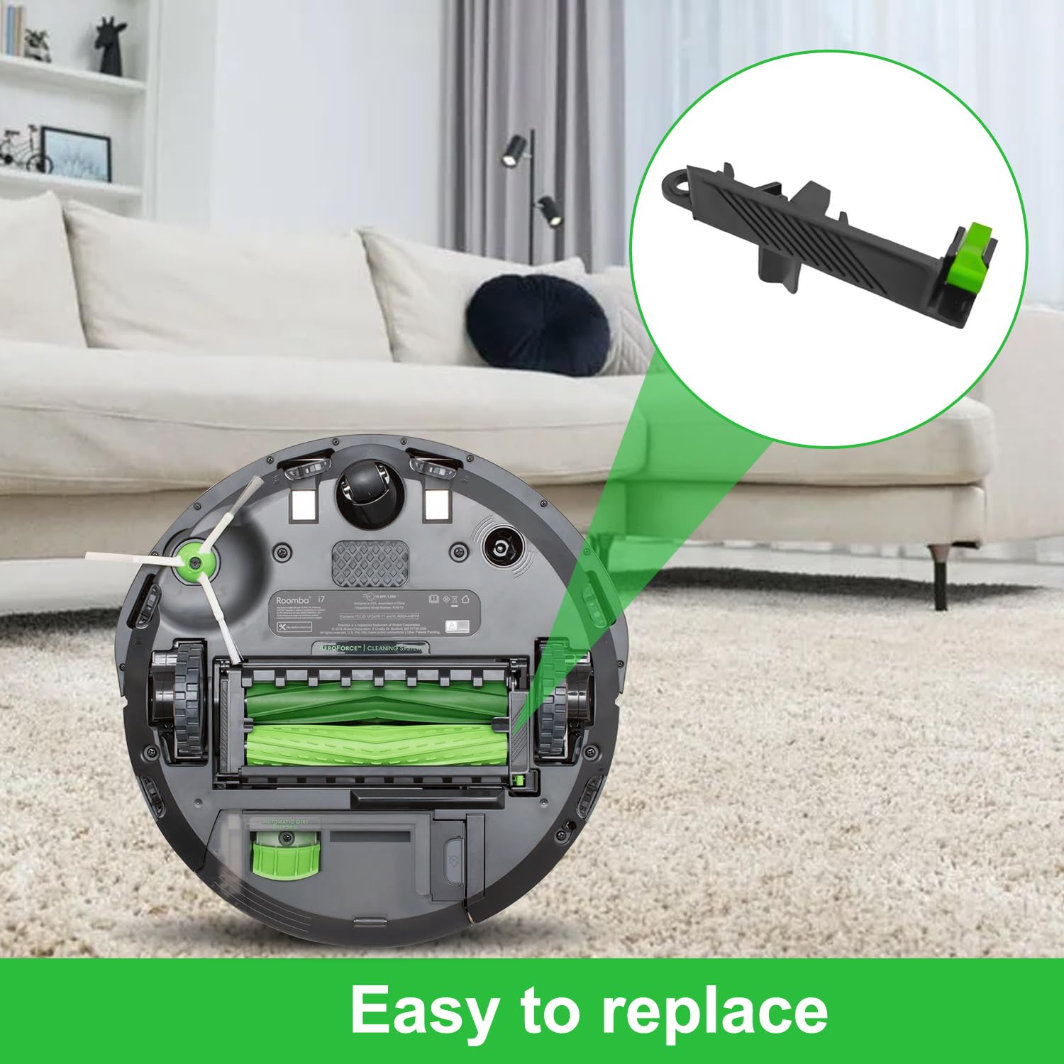 OEM latch for iRobot Roomba Cleaning Head Module Latch - Compatible with i/J/e Series (i1-i9 J7-J10 e5-e6) & Plus+ Models