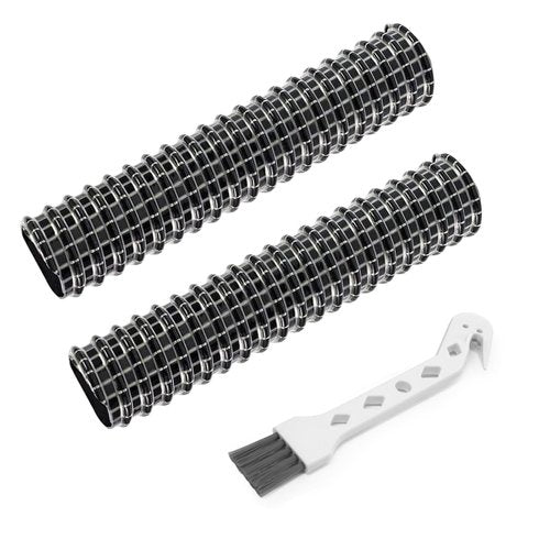 JEDELEOS Lower Hose for Shark Rocket HV300 HV302 HV320 HV321 HV322 Upright Vacuum Cleaner Series, Lower Nozzle Hose Replacement Parts 6" x 1.25" (Pack of 2)