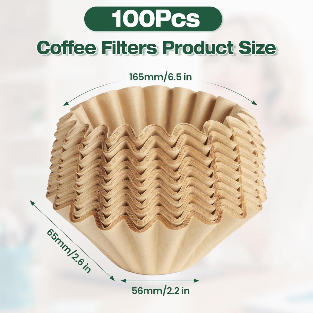 Ninja Disposable Coffee Filters - Unbleached Paper for PB051 & PB041 Single Serve Makers | 150 PCS