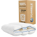 TUMBLE 6-Chamber Adjustable Bed Pillow | Back, Side & Stomach Sleepers | Cooling Cover | Memory Foam & Gel Fiber Fill | Customize Your Comfort | CertiPUR/Oeko-Tex | Standard Queen 1 Pack
