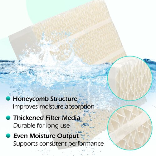 1043 Super Humidifier Wick Filter Replacement for Essick Air, Aircare Ma1201, Ma0800, Ep9500 Ep9700 Ep9800 Ep9R500 Ep9R700 Ep9R800 826000 831000, Bemis Space Saver 800/8000 Humidifier Wick