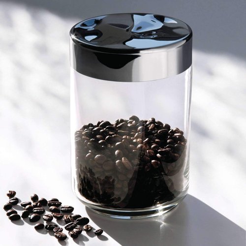 Alessi LC10 "Julieta" Jar, Silver, NULL