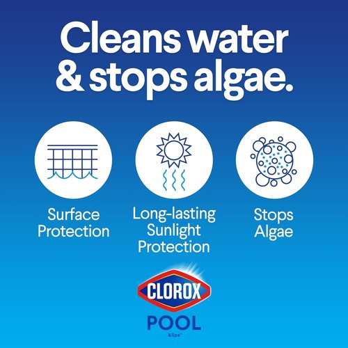 Clorox® Pool&Spa™ XtraBlue Chlorinating Tablets - Kills Bacteria & Algae | Ideal for Small Pools (5 LB)