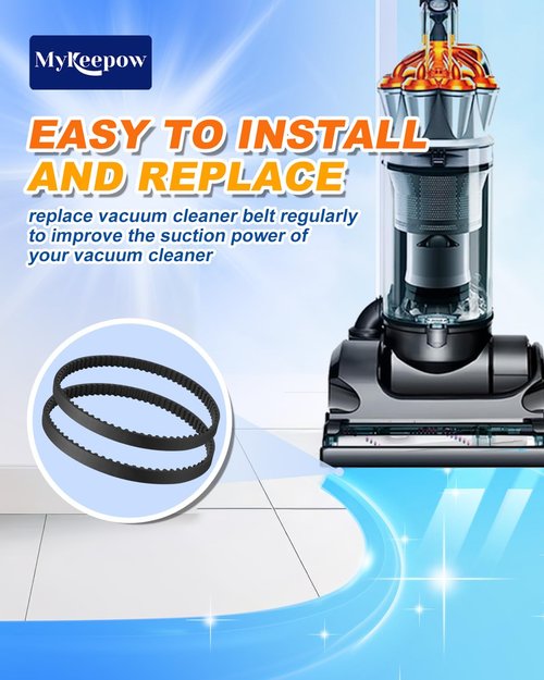 MyKEEPOW DC17 Vacuum Belts Compatible with DC17 Animal Absolute Vacuum Cleaner, Replace Part 911710 01 02