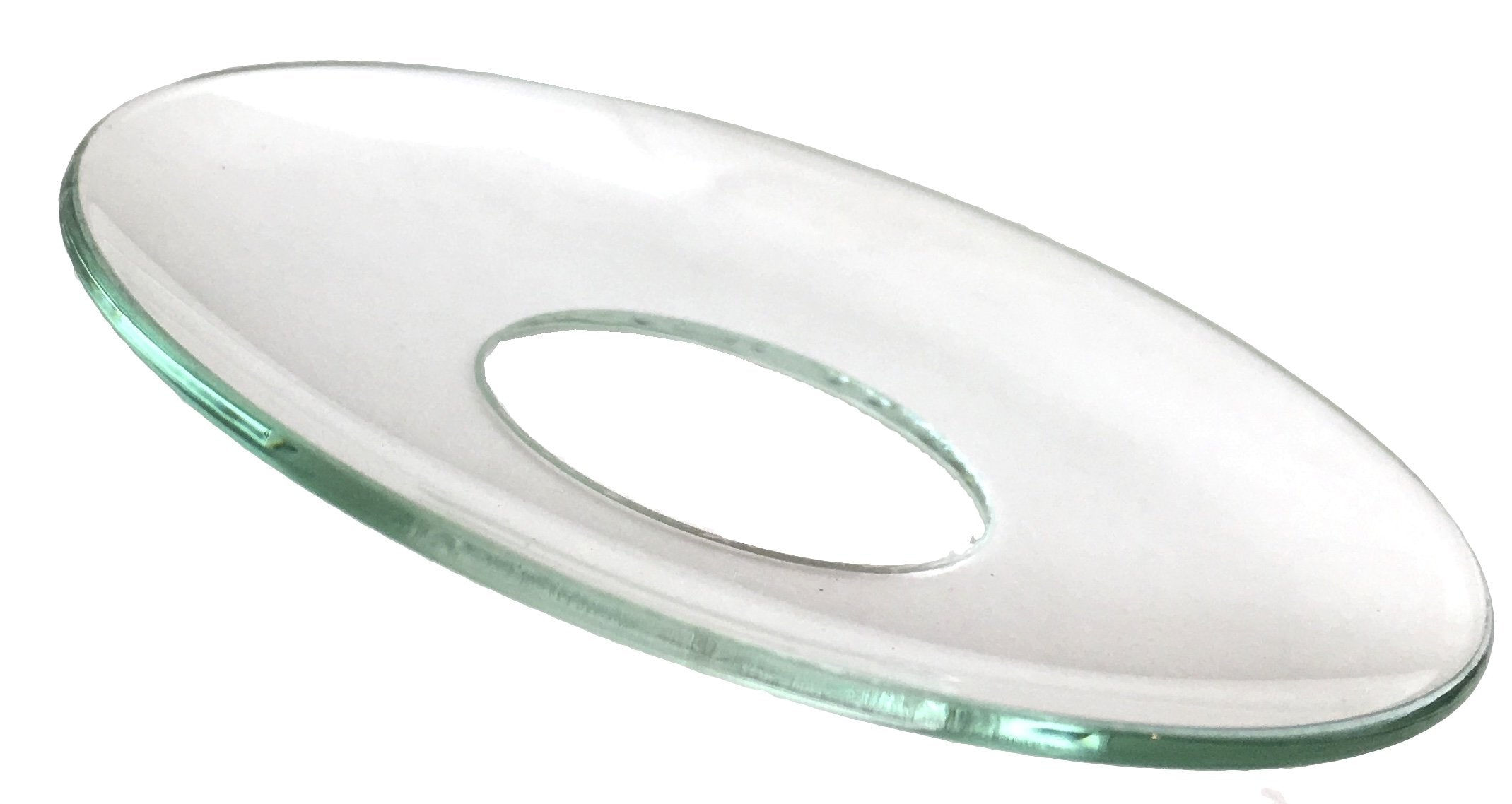 Biedermann & Sons Plain Glass Candle Wax Bobeches, Clear, 2.75 Inch - Set of 2