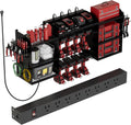 Power Tool Organizer - Heavy-Duty Wall Mount Storage Rack with Charging Station & 8 Outlet Power Strip | 51 Inch 3 Tier Design