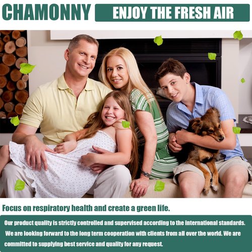 CHAMONNY MAF-02 Filter Replacement, Compatible with Miko IBUKI M MA-02CW Air Purifier MAF-02/970 Sqft, 2 Pack