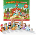 Nativity Set by [Brand Name] - 13Pcs Christian Playset for Kids Ages 3+ | Perfect Christmas Gift