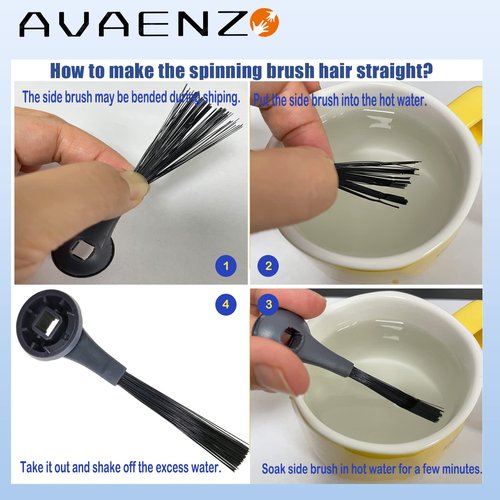 Replacement Parts Compatible with Shark AV2511AE AV2501S AV2610WA AV2501AE RV2502AE RV2610WA RV2520 AV2510 Accessories Kit with Main Brush,Filters,Foam Filters,Primary Filter,Side Brushes