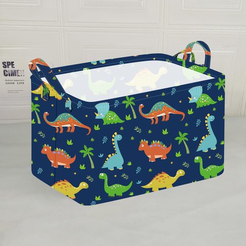 ACMUUNI Rectangle Gift Shelf Nursery Storage Basket Laundry Hamper Storage Box and Bins for Home Clothes with Handles