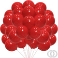Skiennix 12-Inch Red Latex Balloons - 100 Pack for Birthday, Wedding, Baby Shower & Celebrations