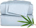 Pure Bamboo King Sheets - Luxuriously Soft 100% Organic Viscose Bed Sheet Set | Cooling & Durable (King, Glacier)