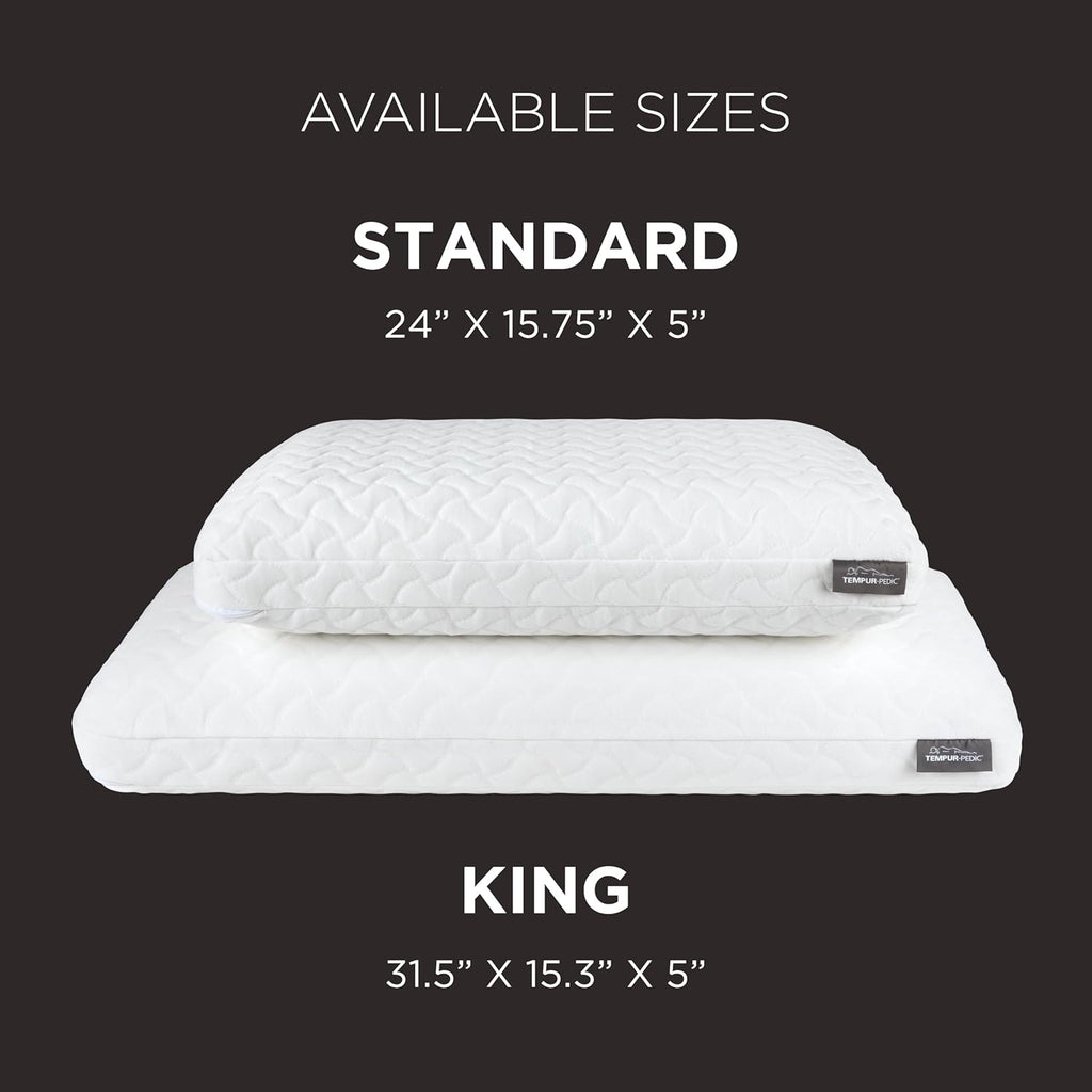 Tempur-Pedic TEMPUR-Cloud Pillow - Ultimate Comfort for Sleep | Standard Size, White