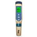 Divolight 5-in-1 Water Quality Tester Pen Meter for Pools, Drinking Water, Aquariums, Hydroponic & Cooking - Measures PH, TDS, EC, Salinity & Temp with ATC Function