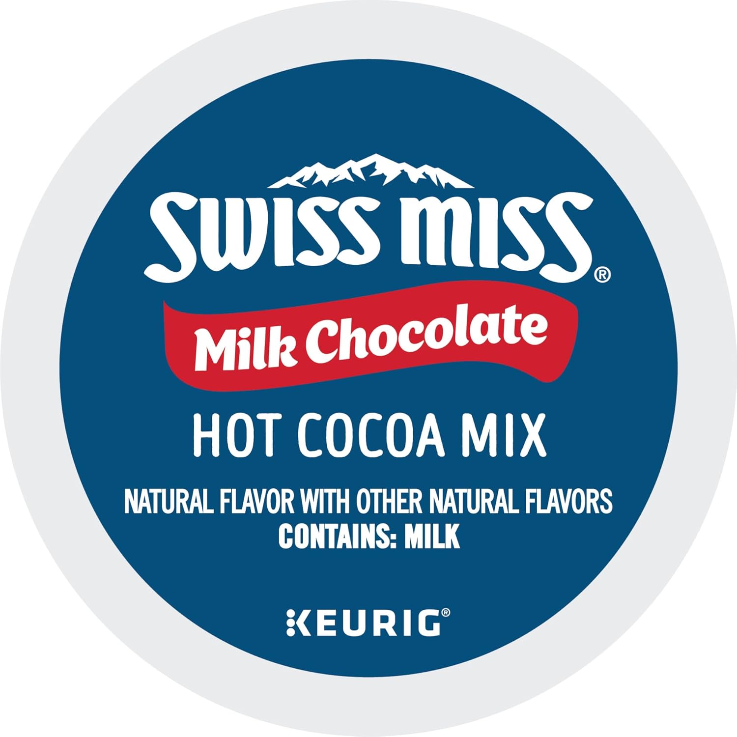Swiss Miss Hot Cocoa K-Cup Pods - Rich Milk Chocolate Flavor | 44 Single-Serve Pods