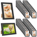 YOUKE OLA Set of 50 Picture Frame Bulk Photo Frames Wall Mounting Simple Photo Frames Multi Picture Frames for Wall or Tabletop, Black