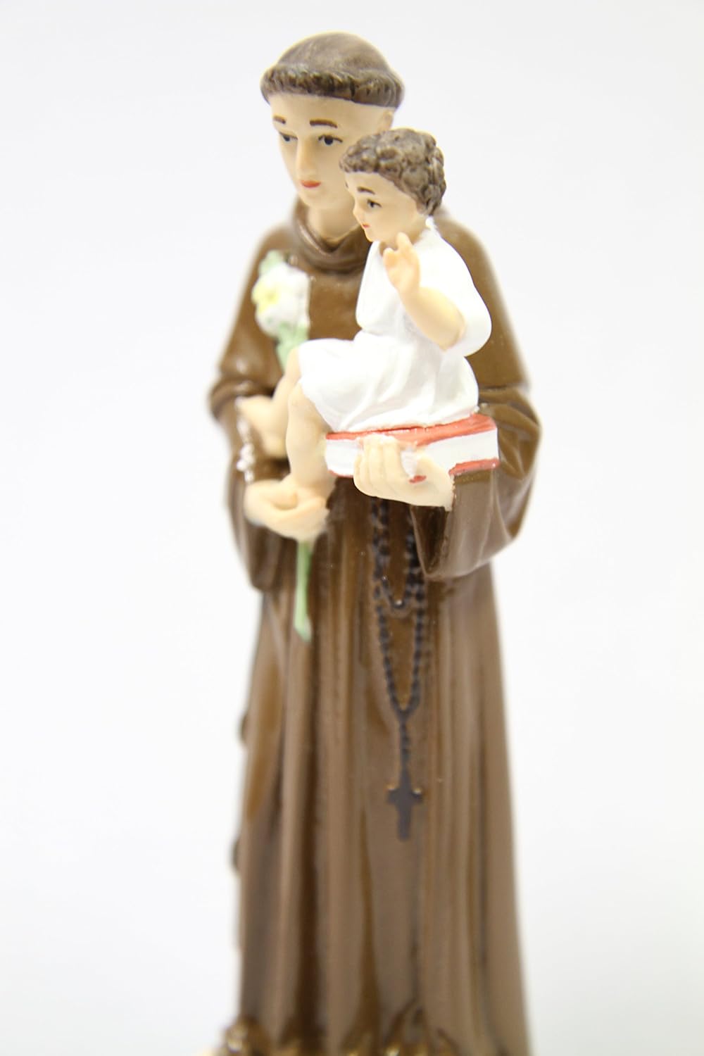 Vittoria Collection | 6" Saint Anthony of Padua Statue - Made in Italy, Doctor of the Church
