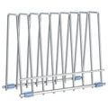 Reusable Storage Bags Rack, Drying Rack for Storage Bags, Stainless Stand for Reusable Freezer Containers & Vacuum Sealer Bags , File Organizer Desktop Storage, Kitchen Storage & Organization (Silver)