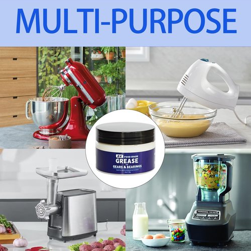 Food Grade Grease for Kitchen Stand Mixers - 4oz Lubricant to Maintain and Extend The Life of Your Food Machine