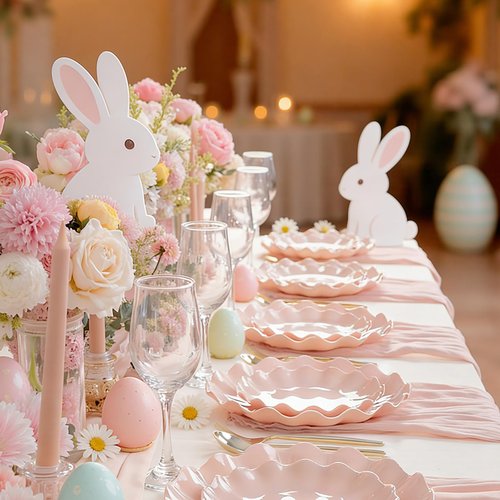 LIYH 20 Pcs 10 Inch Pink Scalloped Plastic Plates Reusable - Unbreakable Plastic Wavy Plates for Weddings Party Outdoor Picnics Dishwasher Safe BPA Free 10" Dinner Plate Easter