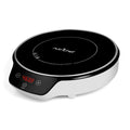 Portable Single Burner Induction Cooktop - 1500W Electric Indoor Induction Cooker Hot Plate Flameless Burner Cook Top w/Digital Display, Sensor Touch Temperature, Auto Shut Off - NutriChef NCIT1S