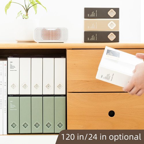 TNDCKP CD Case, 120 Capacity CD/DVD Case Holders Wallet Hard Plastic DVD Disc Cases Storage Binder for Car Home Office Travel (1, 120 Capacity Coffee)