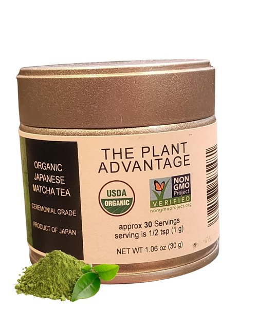 Matcha Organic Ceremonial First Spring Blend - Authentic Japanese First Harvest Green Tea Powder (30g / 1.06oz)