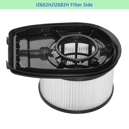 IZ662H IZ682H Filters for Shark Rocket Pet Pro IZ662H IZ682H Stick Vacuums, Include 2 Pack Filter and 4 Pack Foam and 4 Pack Felt Filter Kit