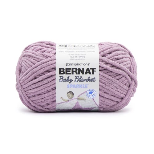 Bernat Baby Blanket Sparkle 300g - Planetary Purple Sparkle