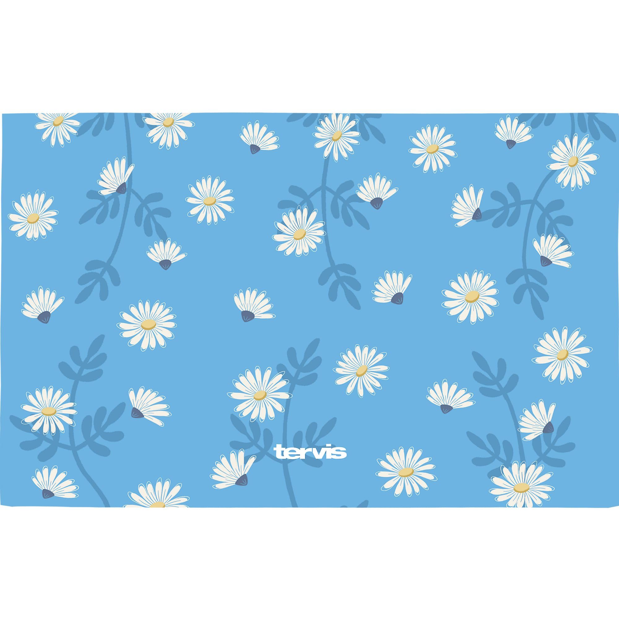 Tervis Skyfall Daisies Made in USA Double Walled Insulated Tumbler Travel Cup Keeps Drinks Cold & Hot, 16oz, Classic