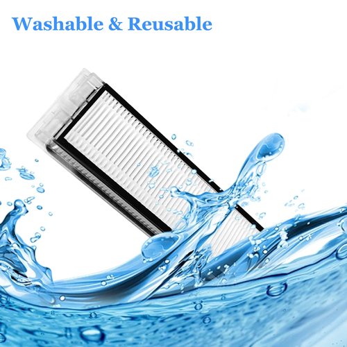 Filter for Roborock Q5, Q5+, E35, S5 Max Robot Vacuum Cleaner Replacement Parts, 4 Pcs