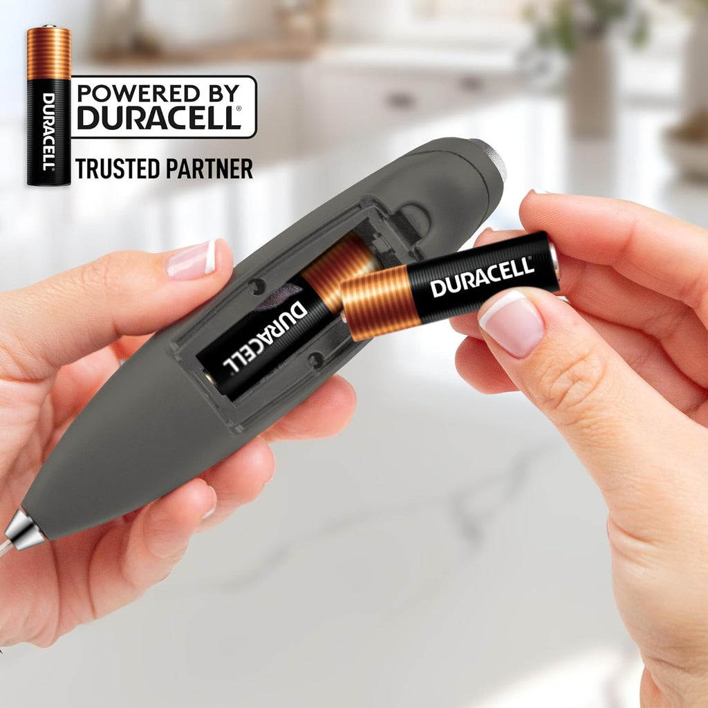 Zulay Kitchen Milk Frother - Powerful Handheld Whisk for Coffee, Lattes & More | Includes 4 Duracell Batteries