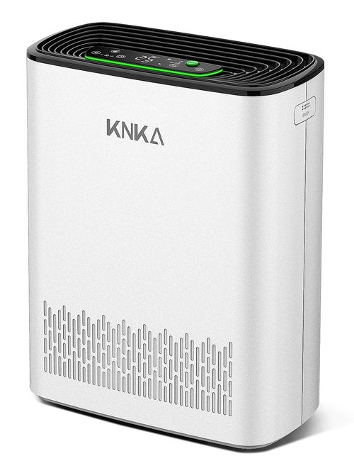 KNKA Air Purifier for Home Large Room Bedroom Up to 1123 Ft² in 1 Hr, Washable Filters, AQI Display, Turbo Mode, Auto & Sleep Modes, HEPA Air Cleaner for Dust, Pet Hair, Pollen (APH3000)