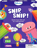 Skillmatics Scissor Skills Activity Book - 25 Fun Cutting Activities for Preschoolers | Includes 2 Child-Safe Scissors