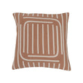 Woven Cotton Reversible Pillow with Lines
