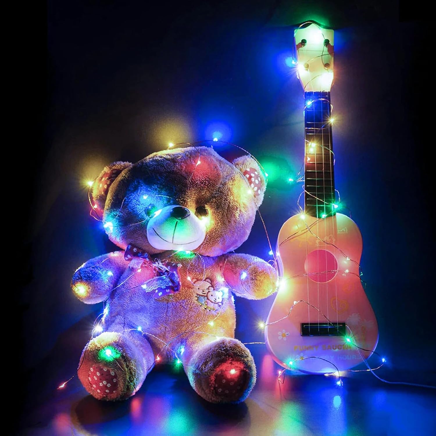 Skiennix 100 Pack Fairy Lights - 7Ft 20 LED Twinkle String Lights | Battery Operated & Waterproof for Weddings, Parties, & Holidays