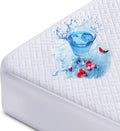 Hanherry Waterproof Mattress Protector - Queen Size Cooling Cover with 3D Air Fabric | Soft & Breathable