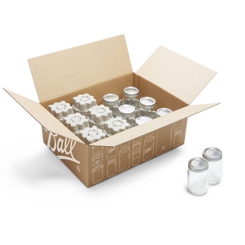 Ball Regular Mouth Pint Canning Jars