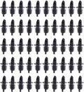 Hedume 50 Pack Bottle Pourers, Free Flow Pourers, Liquor Bottle Pourers Perfect for Pubs, Clubs, Restaurants, Bars, Coffee Shops and Diners