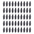 Hedume 50 Pack Bottle Pourers, Free Flow Pourers, Liquor Bottle Pourer Perfect for Pubs, Clubs, Restaurants, Bars, Coffee Shops and Diners